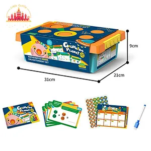 Montessori Educational Toy 84 Pcs Plastic Building Blocks Set For Kids SL12E170